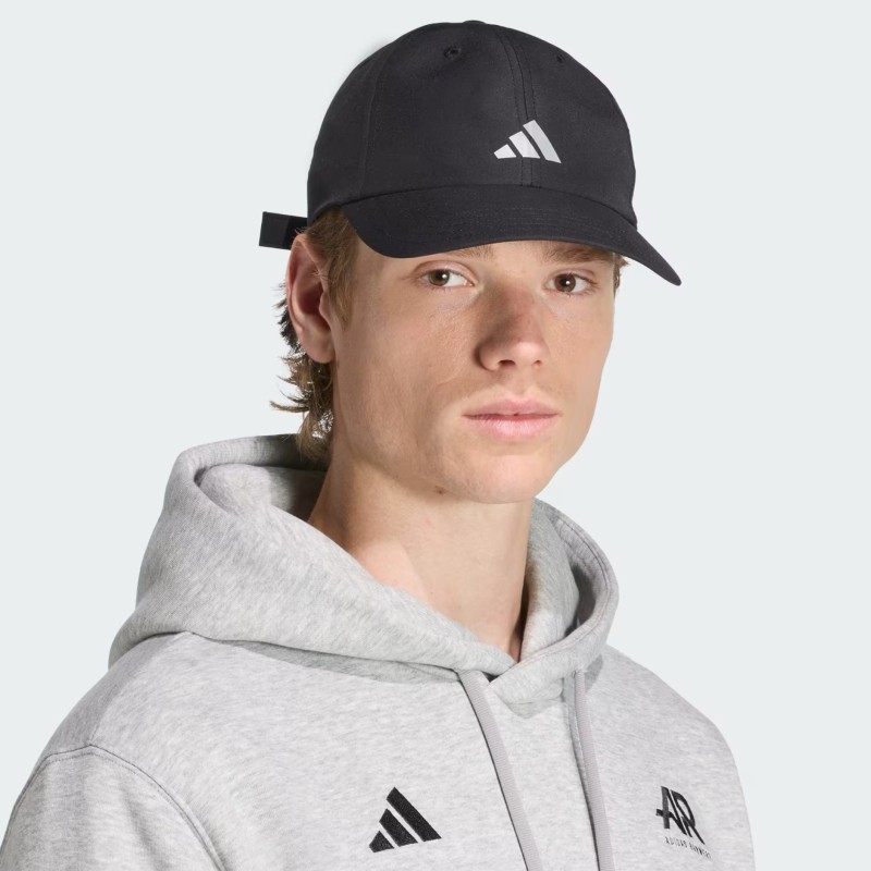 Kepurė ADIDAS Baseball Aeroready Black Padelio kepurė ADIDAS Baseball Aeroready Juoda - Vaizdas 1