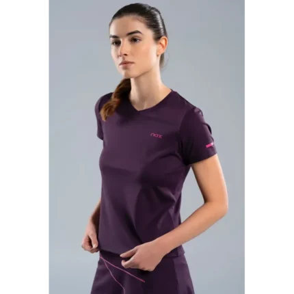 Padel T-shirt NOX Pro Purple