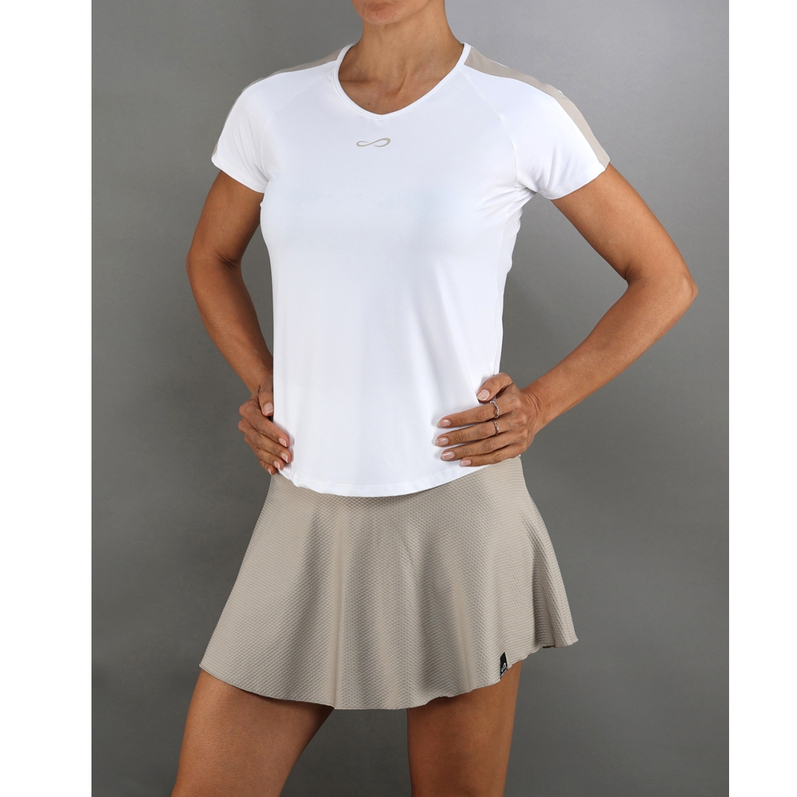 product Padeli T-särk ENDLESS Mesh II Women Valge Delave - Image 1