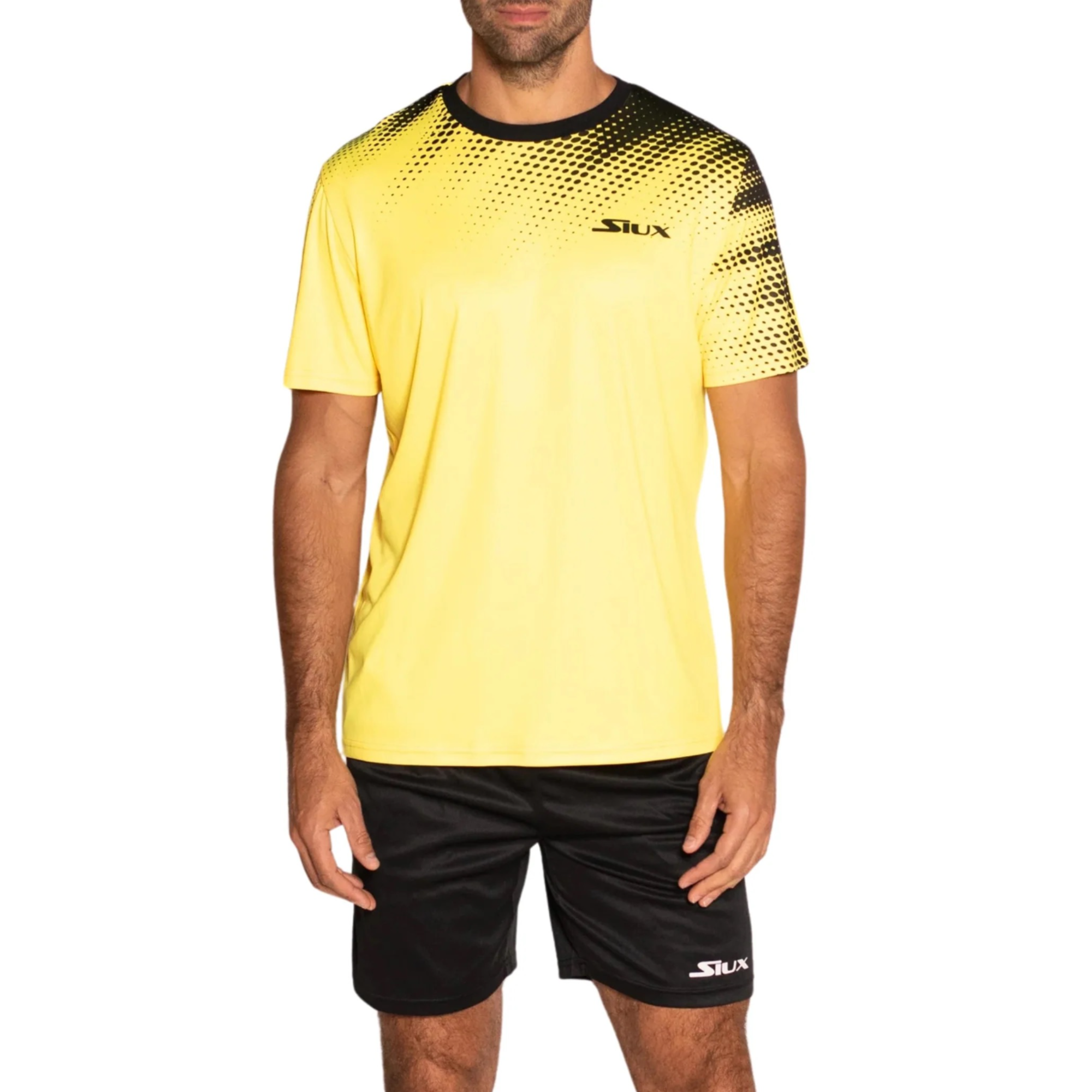 product Padel T-shirt SIUX Strike Yellow Men's - Image 1