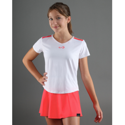 Sportiniai marškinėliai be rankovių ENDLESS Glory II Kids White