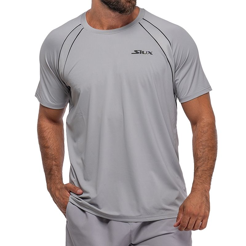 product Padeļa T-krekls SIUX Match 24 Men Pelēka - Image 1