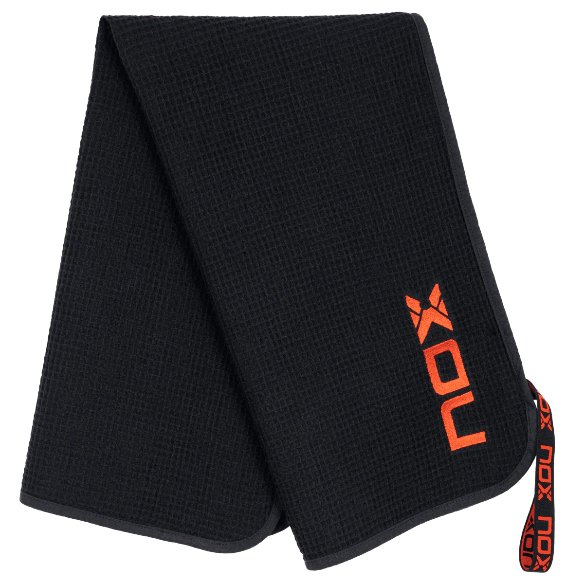 Rankšluostis NOX Cotton juodas/raudonas Towel NOX Cotton Black/Red - Image 1